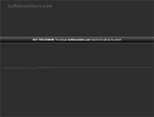 Tablet Screenshot of buffalosoldiers.com